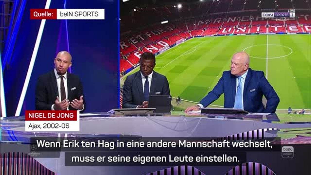De Jong: 'Ten Hag braucht eigene Spieler'