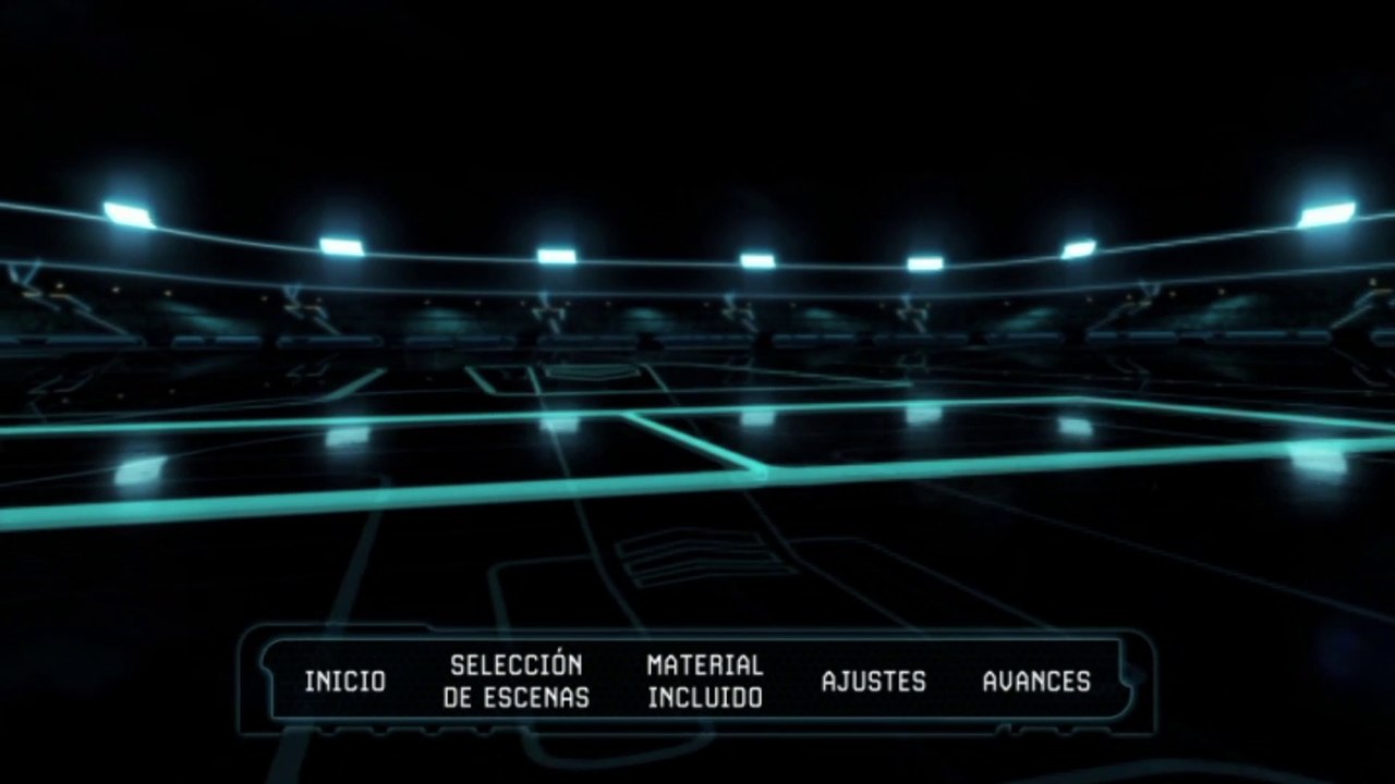 Opening to Tron Legacy 2011 DVD (Spanish option)