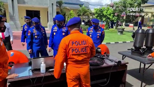 Ditpolairud Polda Jatim Gelar Apel Pengaman Operasi Ketupat 2022