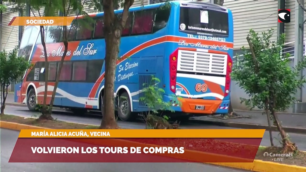 Volvieron los tours de compras