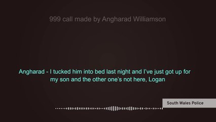 The distressing 999 call made by  Logan Mwangi's mother to South Wales Police