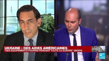 Pour Joe Biden, Vladimir Poutine "ne réussira jamais" à occuper l'Ukraine