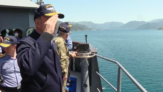 Mavi Vatan Tatbikatı Seçkin Gözlemci Günü faaliyetlerinin birinci aşaması tamamlandı