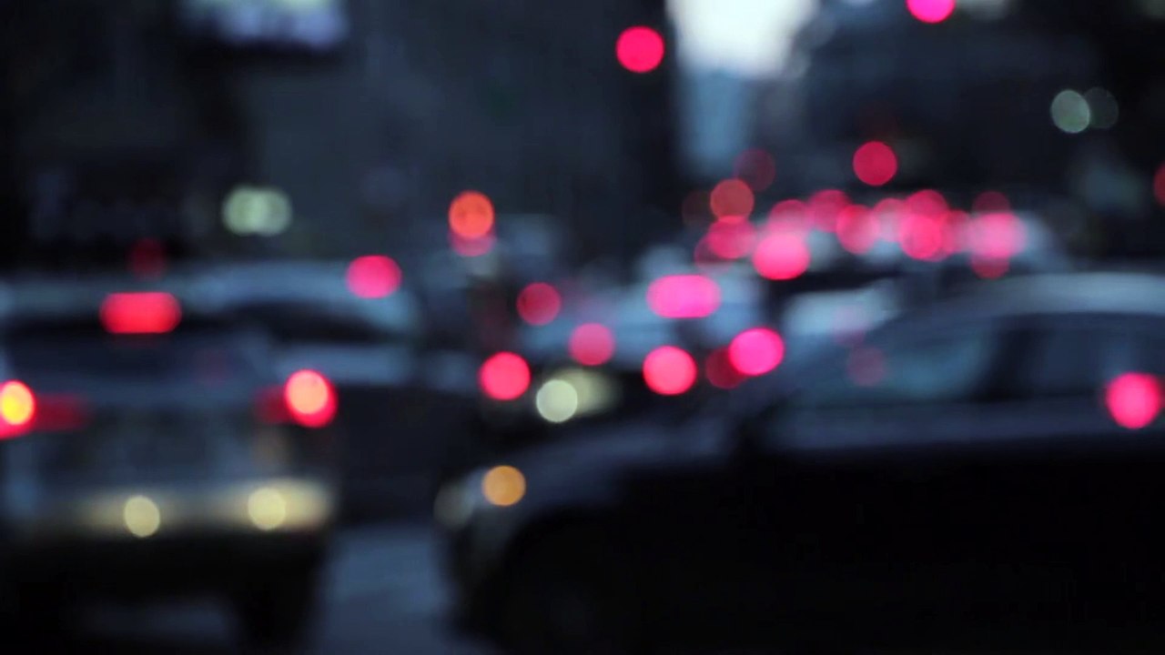 Relaxing Sound : in The City Train & Car & Wind Leaves