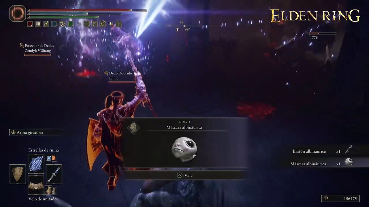 Elden Ring #40 Boss Noble Sacrodermo - Interior del volcan - canalrtol 2022