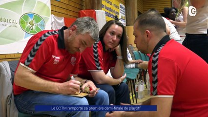 Reportage - Le BCTM remporte sa première demi-finale de playoff - Reportages - TéléGrenoble