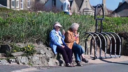 Dry and fine weather continues at Troon's South Beach