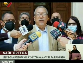 Dip. Saúl Ortega: Estamos trabajando para que la voz de Venezuela sea escuchada en el Parlasur