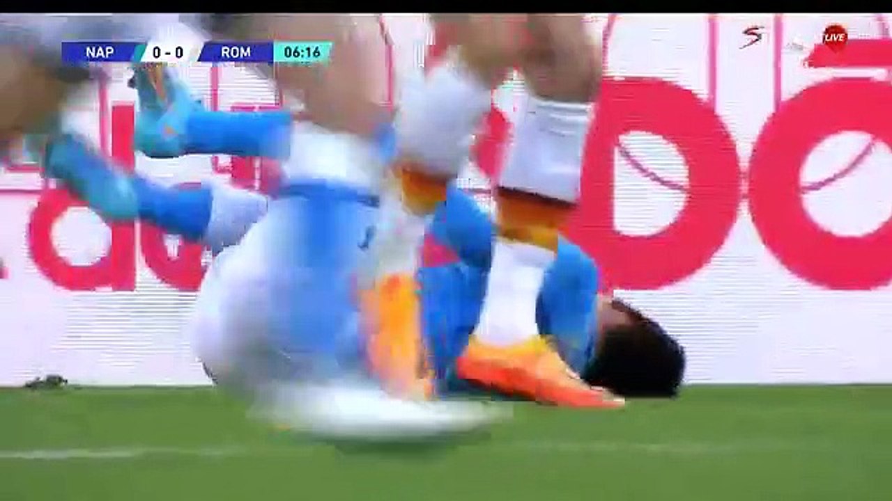 Napoli 1-1 AS Roma Match Highlights