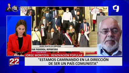 Jorge Montoya: "El camino real debe ser un enfrentamiento contra el Ejecutivo"