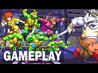 TORTUES NINJA Shredder’s Revenge : GAMEPLAY