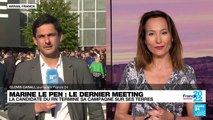 Présidentielle 2022 : dernier meeting de Marine Le Pen dans les Hauts-de-France