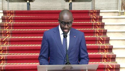 Communiqué de la Présidence de la République relatif à la composition du nouveau gouvernement ACHI 2