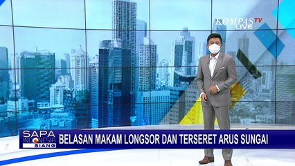 TPU Kristen Simalingkar B Longsor Karena Debit Air Sungai Babura Naik, Belasan Makam Terseret Arus