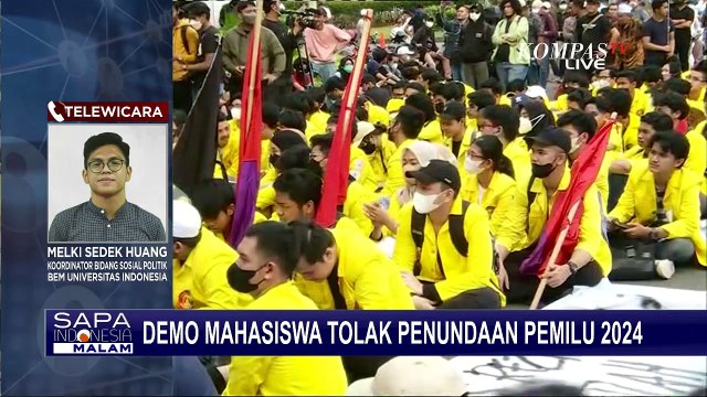 Demo di Patung Kuda, Mahasiswa Suarakan 7 Tuntutan untuk Pemerintah