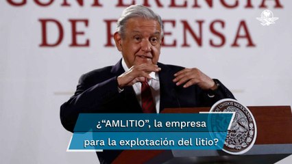 Download Video: Entre risas, AMLO declina que empresa para explotación del litio se llame “AMLITIO”