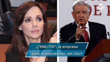 "Yo pienso de otra forma": AMLO exhibe voto de Lilly Téllez contra la creación de "AMLITIO"