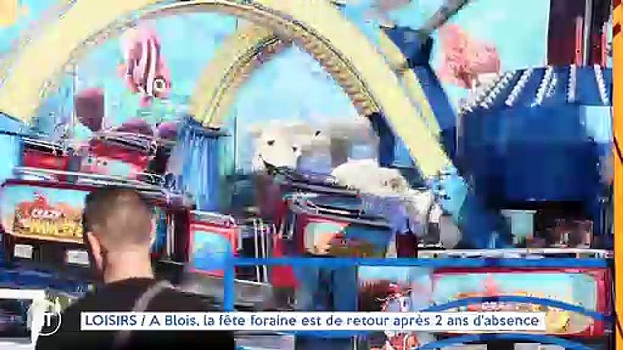 LOISIRS / A Blois, la fête foraine est de retour après 2 ans d'absence