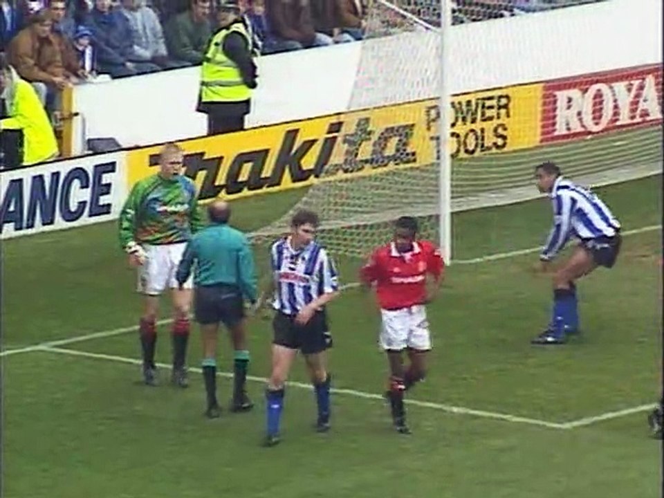 Season 1992-93 - Sheffield Wednesday vs Manchester United - 26.12.1992