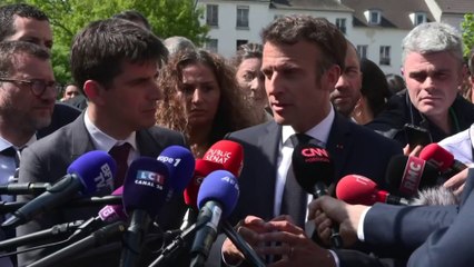 Visite de Macron à Saint-Denis sur la politique de la ville