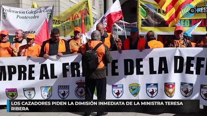Los cazadores piden la dimisión inmediata de la ministra Teresa Ribera