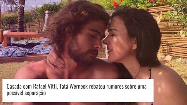 Tatá Werneck se incomoda com rumores de separação de Rafael Vitti: 'Energia recalcada'