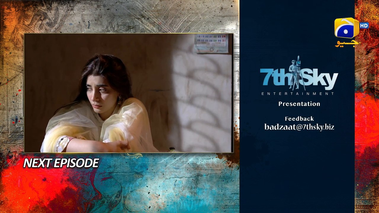 Badzaat - Episode 17 Teaser - 21st April 2022 - HAR PAL GEO