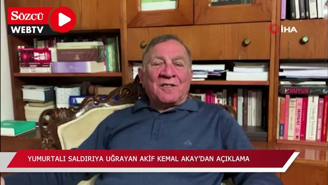 İftar programında yumurtalı saldırıya uğrayan Akif Kemal Akay’dan açıklama