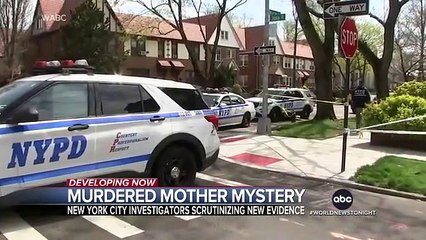 A New York City mother found stabbed to death inside a duffel bag