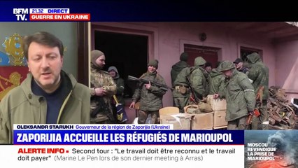 Ukraine: "Entre 70.000 et 100.000 personnes" sont encore présentes à Marioupol, selon le gouverneur de la région de Zaporijia