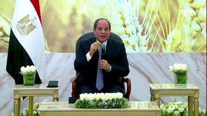 لقاء موسع لـ الرئيس السيسي مع مجموعة من الصحفيين والإعلاميين بعد الجولة التفقدية لمنطقة توشكى اليوم