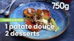 Deux recettes de dessert autour de la patate douce (Panier surprise #1) - 750g
