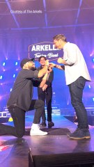 The Arkells Helped Plan A Surprise Proposal At An Ontario Show