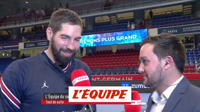 N. Karabatic : «Un gros plaisir» - Hand - Coupe (H) -PSG
