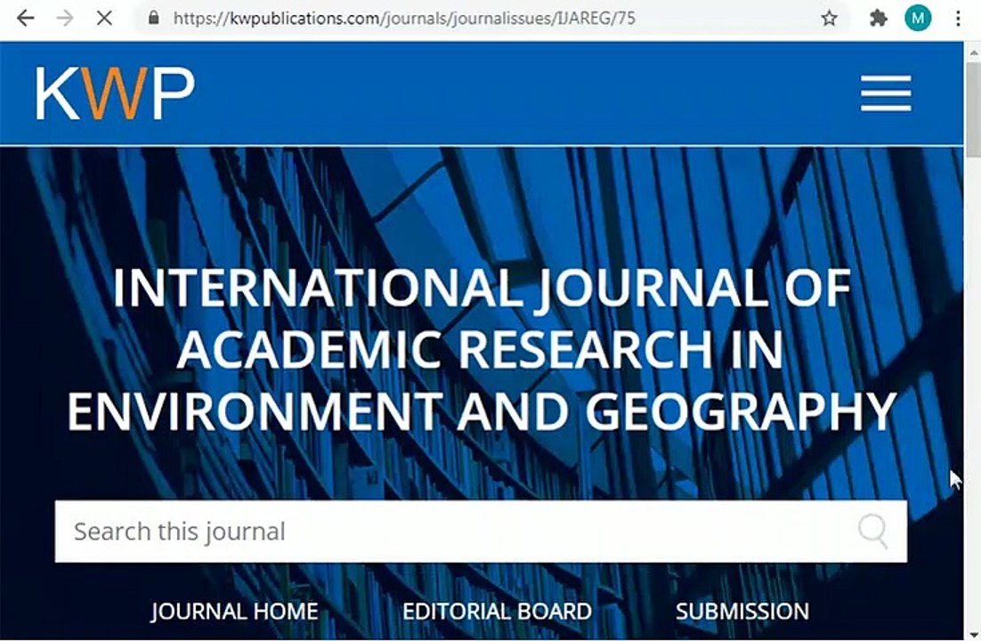 ENVIRONMENT AND GEOGRAPHY topics