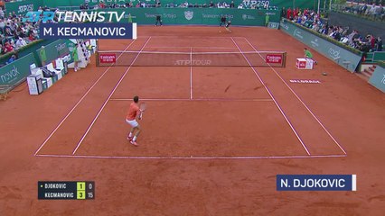 Djokovic fights back again to reach Belgrade semis