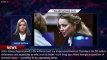 Johnny Depp takes the witness stand for a 3rd day in case against ex-wife Amber Heard - 1breakingnew