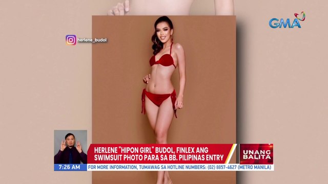 Herlene Hipon Girl Budol, finlex ang swimsuit photo para sa BB. Pilipinas entry | UB