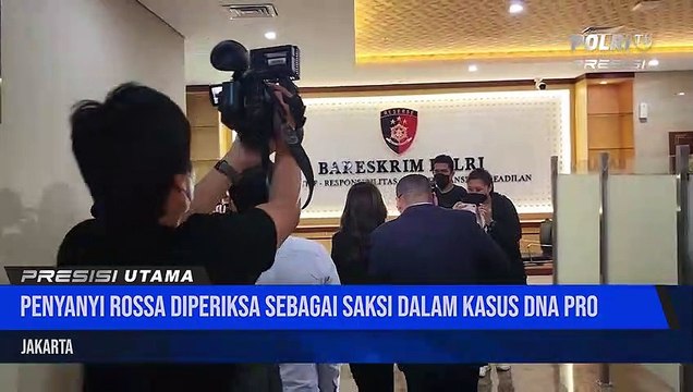 Hadiri Panggilan Bareskrim Polri, Rosa Akui Tidak Adanya Kerja Sama dengan DNA Pro dan Hanya Sebatasa Panggilan Kerja