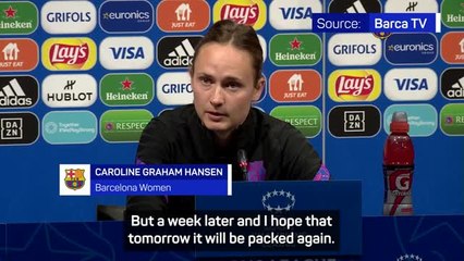 Barcelona Women hoping to play in front of another record Camp Nou crowd