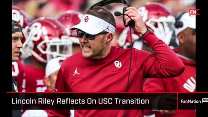 Lincoln Riley Reflects On USC Transition