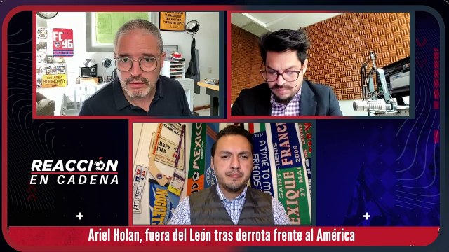 Ariel Holas Dt del león fuera del equipo - Reacción en Cadena