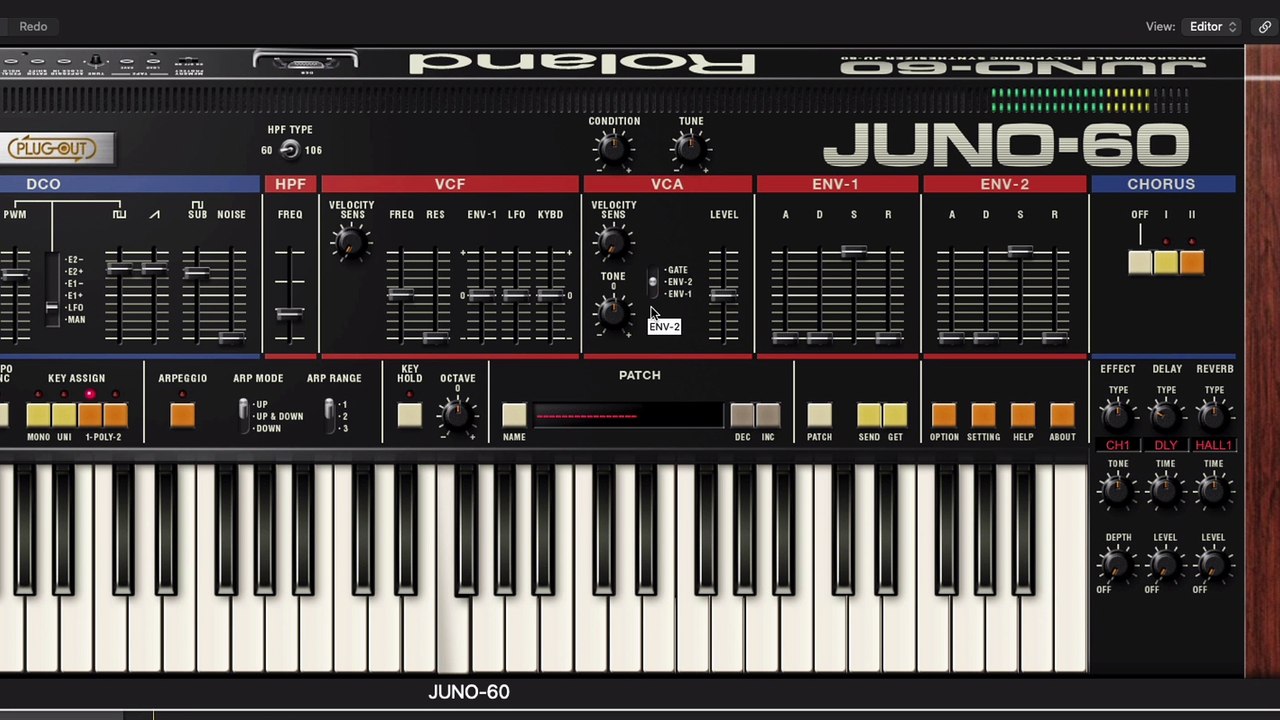 Synth Layering - Juno envelope