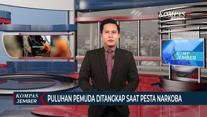 Puluhan Pemuda Ditangkap Saat Pesta Narkoba di Tempat Wisata