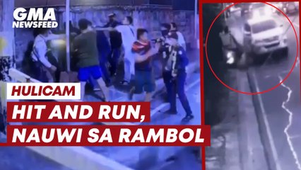 Hit and run, nauwi sa rambulan | GMA News Feed
