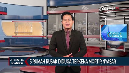 3 Rumah Warga Rusak Diduga Terkena Mortir Nyasar TNI AL