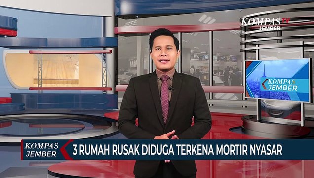 3 Rumah Warga Rusak Diduga Terkena Mortir Nyasar TNI AL