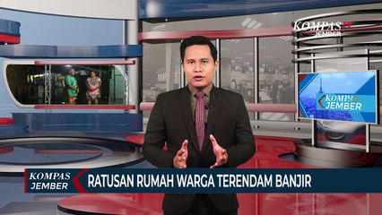 Ratusan Rumah Warga di Lumajang Terendam Banjir