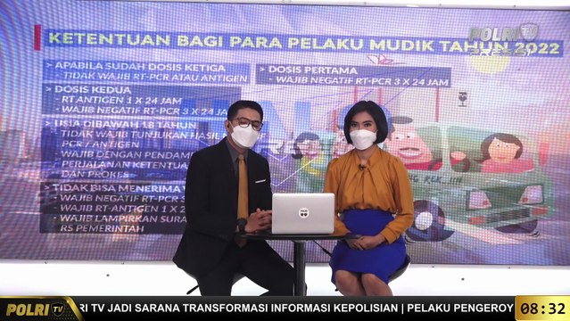 Grafis Ketentuan Bagi Para Pelaku Mudik Tahun 2022