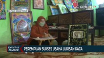 Perempuan Ini Sukses Usaha Souvenir Cantik Lukisan Kaca